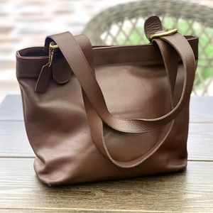 VINTAGE COACH 4140 LAFAYETTE LEATHER SOHO TOTE BAG